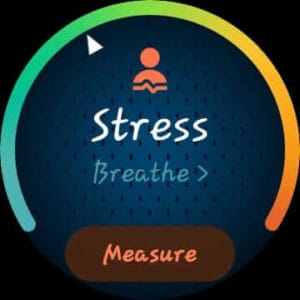 How do smartwatches measure stress?