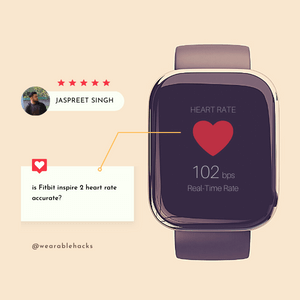 is Fitbit inspire 2 heart rate accurate
